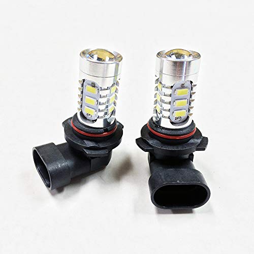 Socal-Led 2X H10 9145 Led Fog Light Bulb 15W Smd 5730 12V High Power Bright Drl Bulbs, White #TOP1