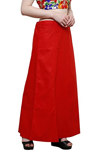 Image of Pistaa combo of 3 Women's Cotton Best Indian Readymade Inskirt Saree petticoats