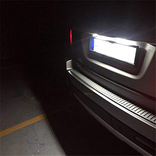 GZLMMY 2PCS senza errori 18SMD LED numero targa