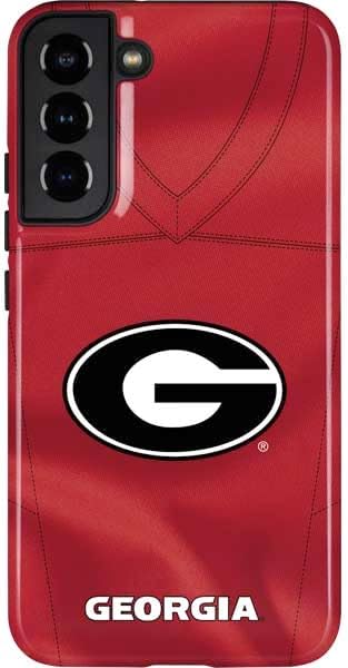 Skinit Pro Phone Case Compatible with Galaxy S22 Plus - Officially Licensed University of Georgia Bulldogs Design