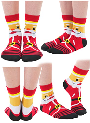 Image of ToBeInStyle Women's Pack of 6 or 12 Fashion Printed Crew Socks