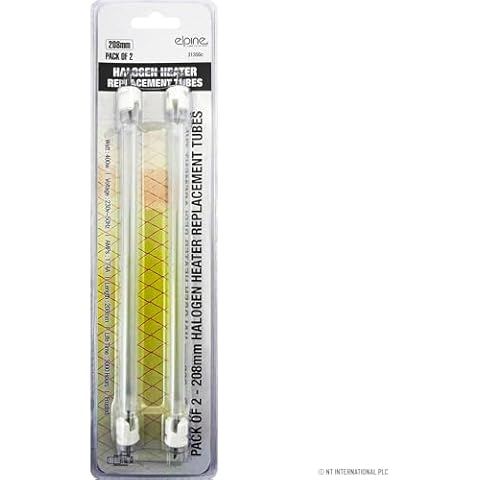 BARGAINS-GALORE 400W Replacement Halogen Heater Tubes Cover