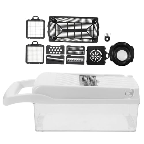 IMIKEYA Set Multifuncional de Cortadoras y Ralladores Vegetales miniatura 1