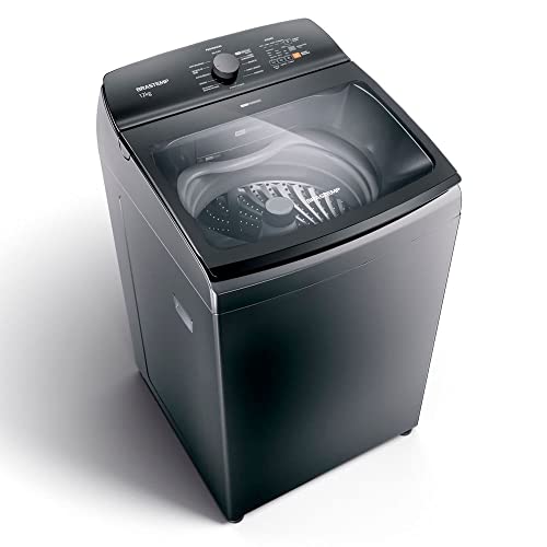 Máquina de Lavar Brastemp 12Kg titânio com Ciclo Tira Manchas Advanced e Ciclo Antibolinha - BWK12A9