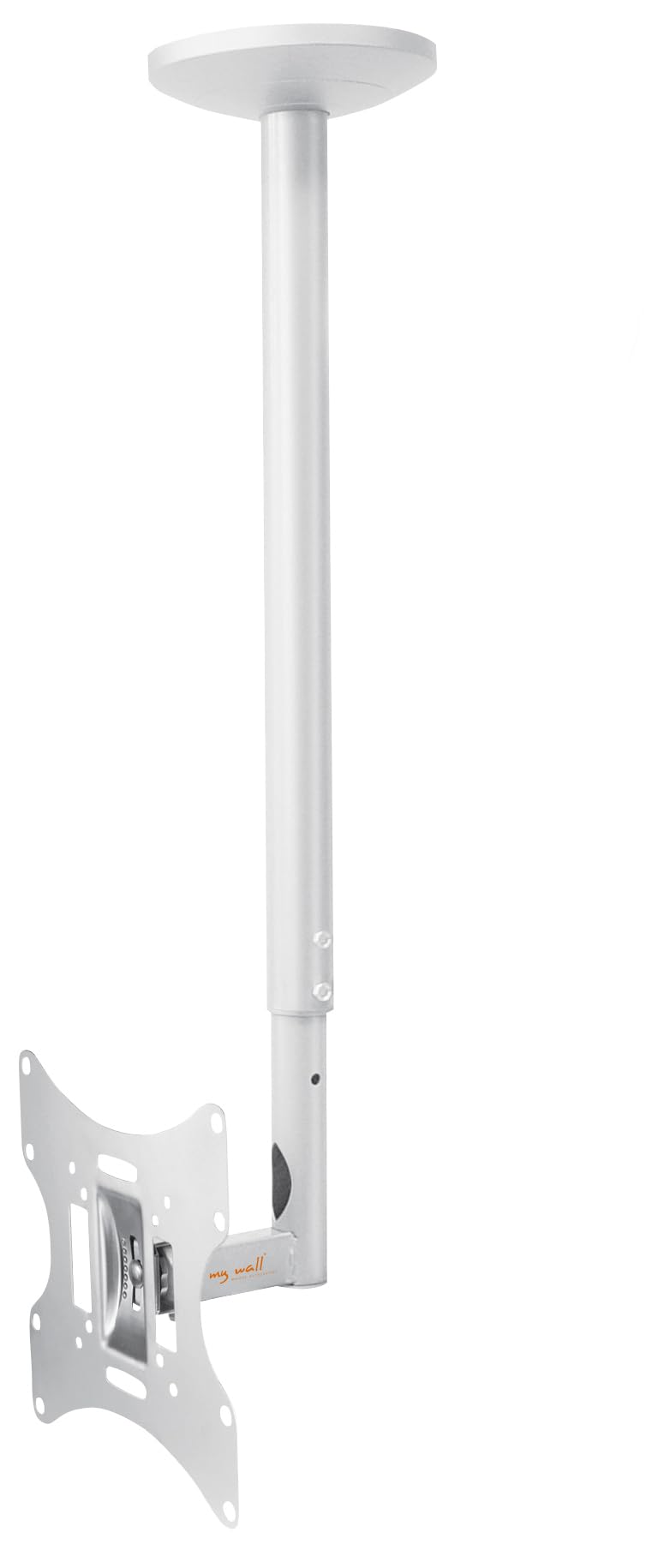 My Wall HL 4-​2 WL - Supporto per TV da soffitto da 58,​4 cm (23) – 106,​7 cm (42) estensibile, inclinabile + girevole, supporto da soffitto