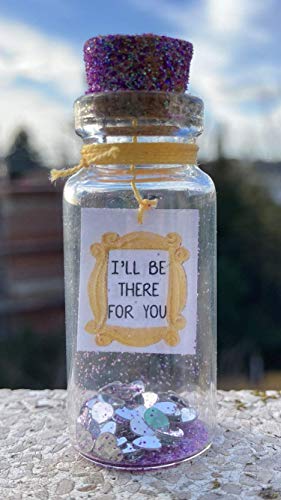Handmade With Love By Fatima. Friends Frame In A Tiny Bottle. I'll Be There For You. Tell Your Friends And Family You're There For Them. #TOP4