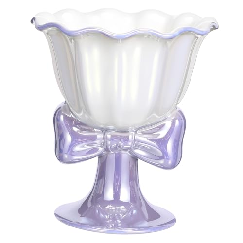 GALPADA Ciotola Per Gelato in Piedini Per Dessert Contenitore Per Snack Vassoio Per Frutta Piatto Da Portata