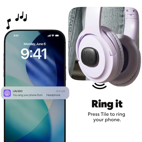 Tile by Life360 Sticker Bluetooth Tracker (2-Pack, Black) — view 5