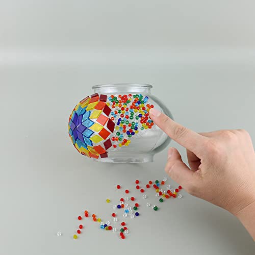 image for Artmasterclass DIY Mosaic Lamp Making Kit for Adults Beginners ,The DI