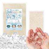 MestectPET Clear Water Beads Set 140,000 Pcs & 200pcs XXL Gel Balls, Water Beads for vases, Planting, Wedding Centerpiece, Floating Candles