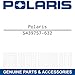 Polaris Ranger Glovebox Cover, Titanium Metallic, Genuine OEM Part 5439757-632, Qty 1