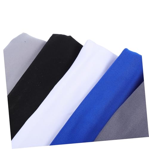 5pcs Breathable Elastic Sweatbands for Sports Running Football Basketball Moisture Wicking Hairbands for Teenagers3