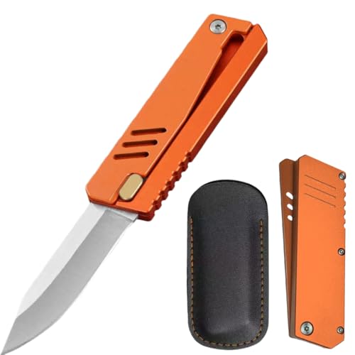 UTOTU Utility Pocket Knife, Aluminium Survival Knife - 6.9