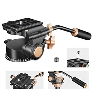 Soonpho Q-08S Videokopf Fluid Schwenkkopf Stativkopf