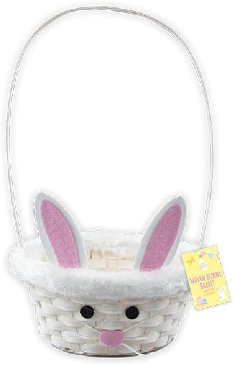 Easter Bunny Woven Basket