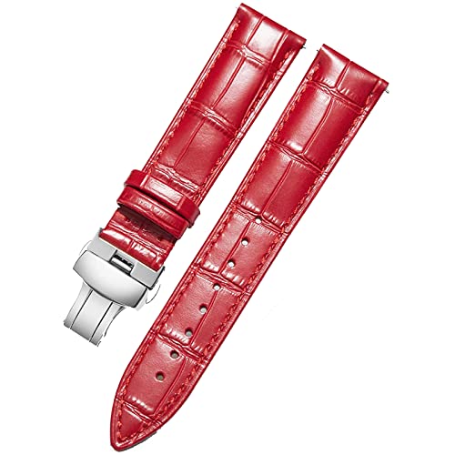 Bracelet de montre en cuir rétro interchangeable pour homme et femme élégant