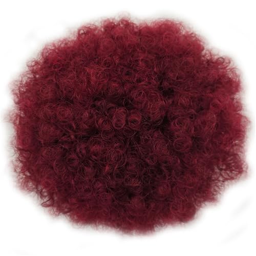 Extension queue de cheval cheveux humains crépus bouclés premium 99J
