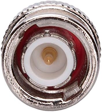 BNC CCTV Plug Adapter RG59/ RG62 Coaxial Connector Cable Install SDI Adaptor With Brass Pin and holding Screw for CCTV Surveillance Security Camera DVI DAB CB Radio Antenna Coax Male Jack