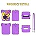 Silicone Cover Case for Bitzee Dissinney Interactive Toy Digital Pet, Protective Case for Virtual Electronic Pets with Lanyard (Purple)
