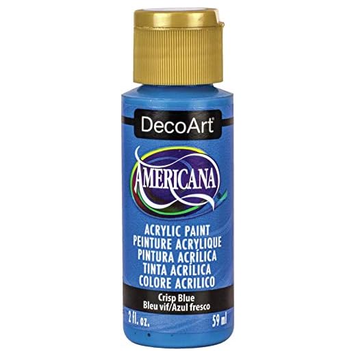Deco Art Americana Pintura 2 oz Crisp, Azul crujiente, Talla única