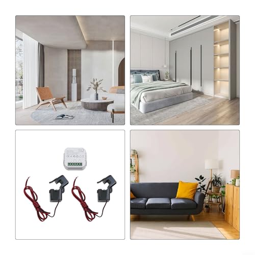 Surveillance en temps réel de la tension et des kWh Tuya Zigbee avec pince CT - 5