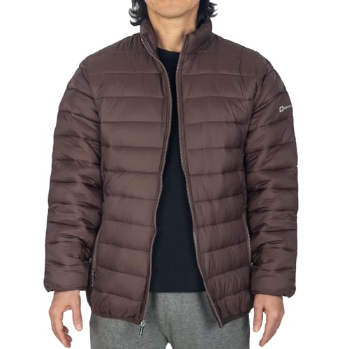 Alpine Swiss Niko Mens Down Alternative Jacket Puffer Coat Packable Warm Insulation & Lightweight