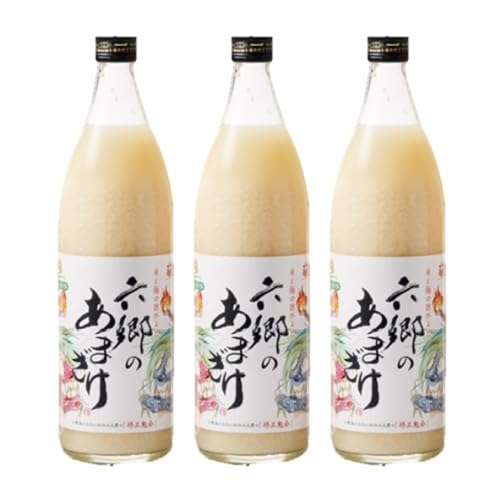 お米と米麹だけで作った「六郷の無添加甘酒」900ml×3本_29170A-3