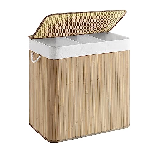 Cesto Per Biancheria Sporca Home ESPRIT 4 Pezzi - Verde Naturale, In Cotone, Design Per Bambini, Dimensioni Varie