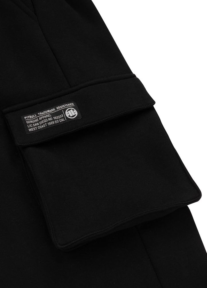 PITBULL Męskie spodnie do biegania Cargo Cypress Sport, slim fit, kieszenie boczne