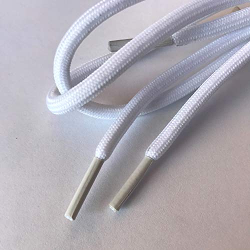 Image of 3 Pairs Heavy Duty Round Boot Laces Shoelaces for Hiking Walking Construction Safety Work Boots Shoes