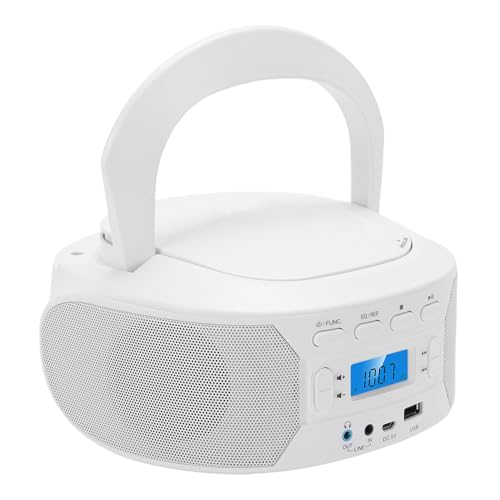 Lecteur CD portable pour écouter vos anciens disques et playlists smartphone sans fil