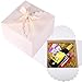 Chilly Gift Boxes, Set of 12 Decorative Treats Boxes, Cake, Cookies, Goodies, Candy and Handmade Bath Bombs Shower Soaps Gift Boxes for Christmas, Birthdays, Holidays, Weddings (Solid Color)