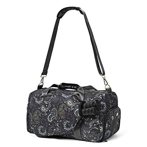 Image of Boulder Bee Pickleball Bags, Premium Pickleball Tote Bag for Girls, Women's Hand /Shoulder Gym Bag w Water Bottle Holder, with Pickleball Racquet /Paddle Holder