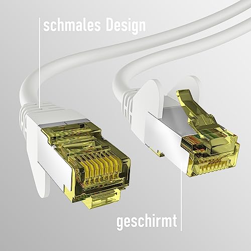 EFB-Elektronik, CAT. 6a network cable up to 10 Gbit, 2 m LAN cable Ethernet cable patch cable with jack/kink protection - Image 4