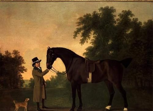 Peinture sur toile d'Edward Wilmot Esq par Boultbee - Décoration de chambre 60x90cm