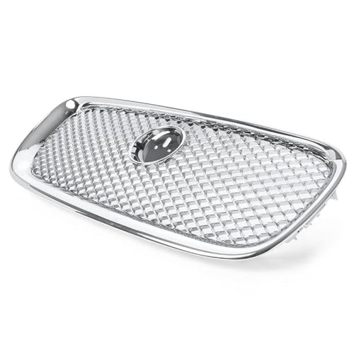 Grille avant Jaguar XF pour remplacer calandre cassée ou ternie ABS noir argent