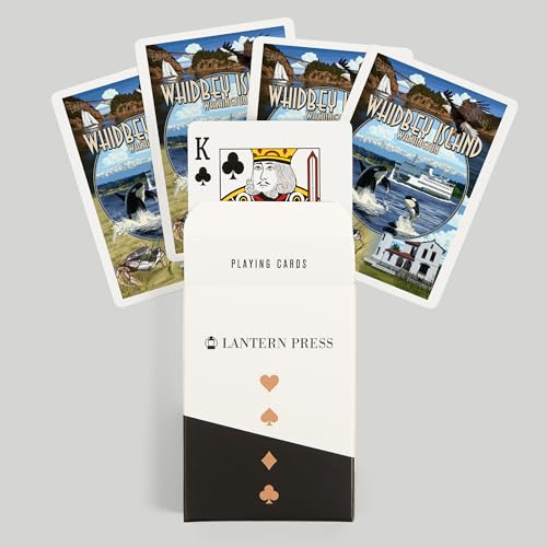 Lantern Press naipes póker 52 cartas para adultos miniatura 6