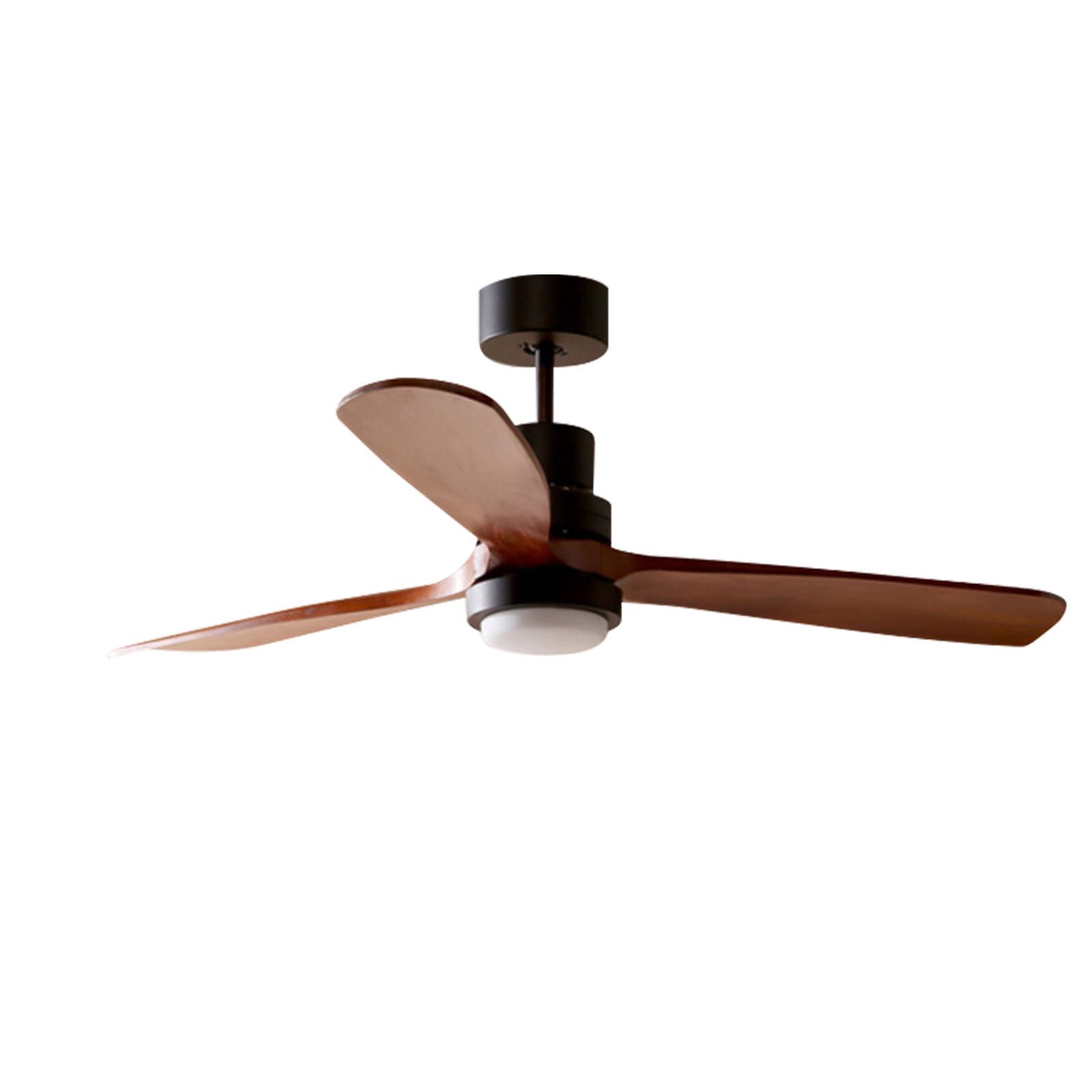 Buy Modern Wooden Ceiling Fan With LED Light, 52 Inch Inverter Silent Ceiling Fan, Indoor