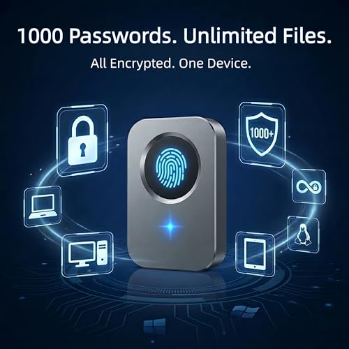 image for XBUNNY Windows Hello Fingerprint Reader for Windows 11 10, Offline Phy