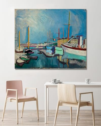 Tableau impressionnisme Raoul Dufy impression sur toile décoration maison