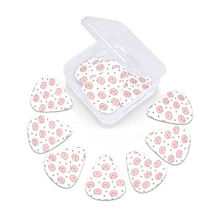 Ensemble de 12 médiators de guitare Powder Pig pour guitare acoustique, guitare électrique, contrebasse, ukulélé - Les Beatles, Paul McCartney, John Lennon, RIngo Starr, George Harrison Ensemble de 12 médiators de guitare Powder Pig pour guitare acoustique, guitare électrique, contrebasse, ukulélé – Image 6