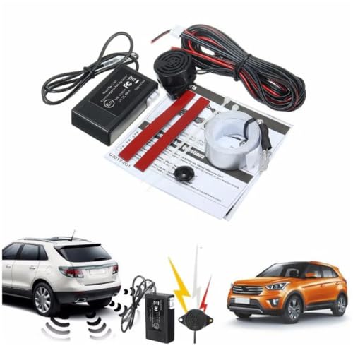 Sensor de estacionamiento electromagnetico coche marcha atras sin agujeros 5