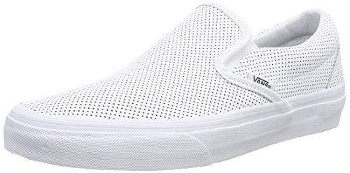 Vans ユニ パーフレザー スリッポン スニーカー, ホワイト, 13 Women/11.5 Men（Amazon）