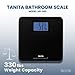 Tanita HD-662 Digital Weight Scale (Black) - Japan Technology Bathroom Scale with 330 lb Weight Capacity - 2