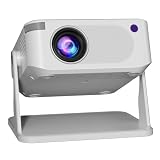 Mini Projector with Wi-Fi and Bluetooth, Portable 200 ANSI Lumen Video Projector, Supports 4K decoding, Compatible with iOS/TV Sticks/USB/HDMI Movie Projector