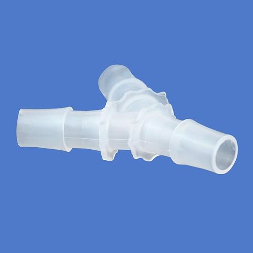 Miniatura 6 de Quickun 38" manguera de púas iguales en forma de Y 3 vías empalmador de juntas de plástico empalmador adaptador Unión para tubería de línea de aire