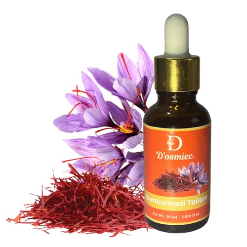 D'osmiec Kumkumadi Miracle Face Serum 30ml | Glowing & Brightens ...