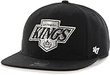 '47 Los Angeles Kings Black Sure Shot Captain Snapback Cap - NHL, Adjustable Flat Bill Baseball Hat