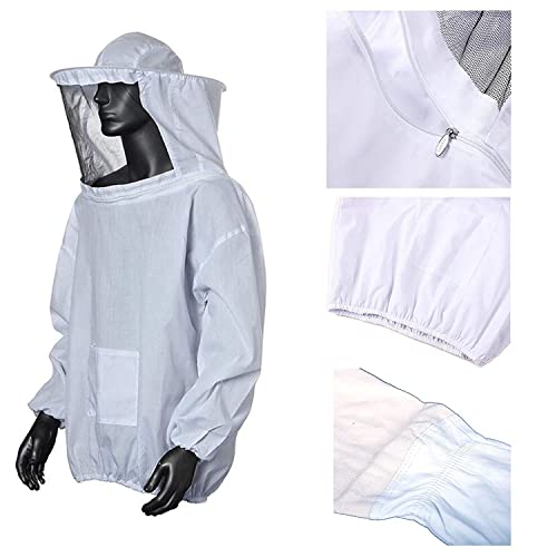 XJZHANG 20-teiliger Imkeranzug Mit Leicht Zugänglichem Schleier Pro Imkeranzug Für Erwachsene Imkerkostüm, Imkerraucher… – Bild 7