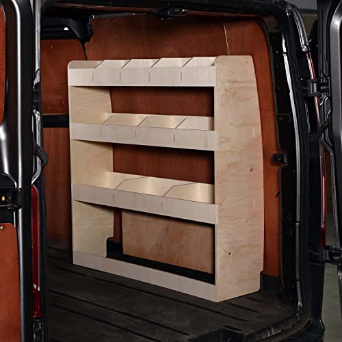Vanify - Kompatibel mit Volkswagen Transporter T5 T6 L2 2003+ Fahrzeugeinrichtung Fahrzeugregale, Beifahrerseite Regal